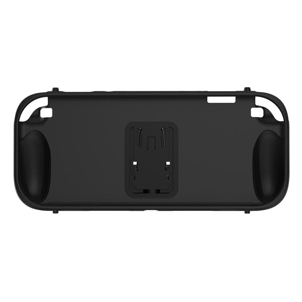 For Nintendo Switch 2 TPU Protective Case with Bracket Drop-Proof Soft Shell Game Skin Protective Case Game Console Accessories чёрный