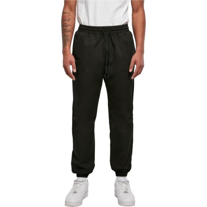 Pantalon de jogging en coton twill - Urban Classics - Homme - Noir - Fitness - Indoor