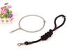 Stainless Steel Dog Chain Collar & Leash Set, Polished P Chain