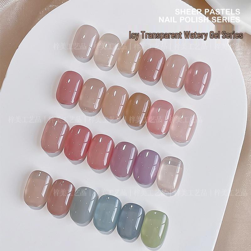 

Ka Niu Nude Jade Jelly Gel Nail Polish Set for Autumn/Winter