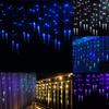 96 35m Led Icicle Hanging Curtain Window Light Fairy String Xmas Decors Home