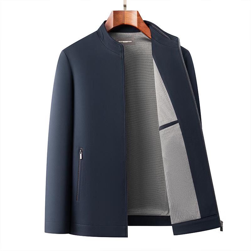 Men's Business Casual Stand-Collar Jacket