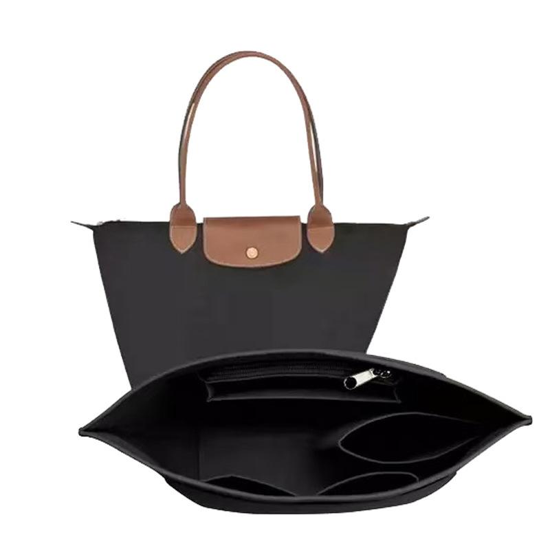 Große Filz-Innentasche für Handtasche, Reise-Aufbewahrungstasche, Organizer-Tasche für Handtasche