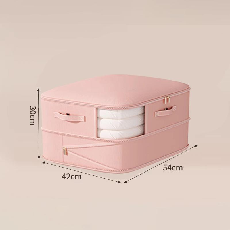 Compression Dustproof Organizer Storage Bag Large Capacity Moisture-proof Clothes Quilt Moving Bag Self Compression Organizer