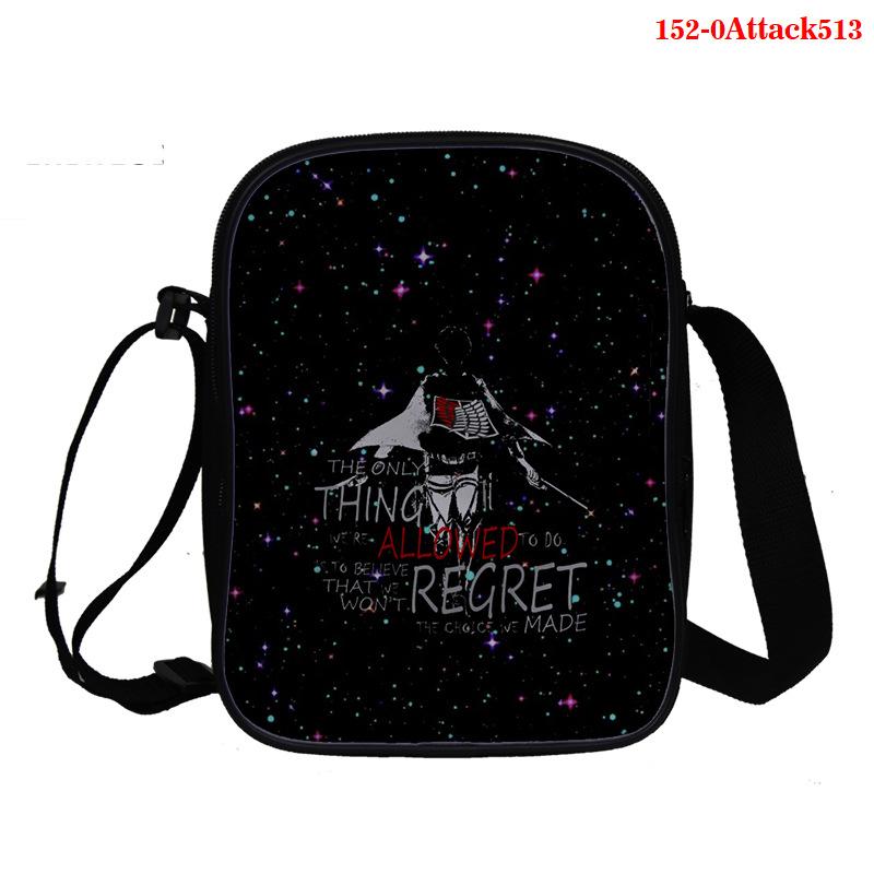Attack On Giant Peripheral Digital 3D Printed Backpack Student School Bag Full Color Bag Double Shoulder Bag