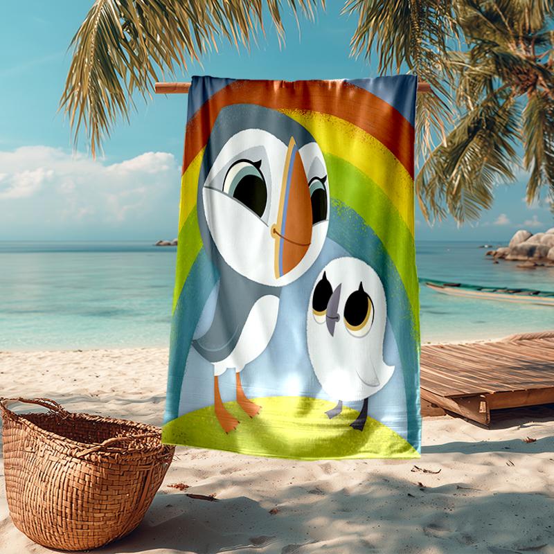 Ultra-Soft Beach Towel with maya the bee Theme,Ideal for Pool - Camping, Diving - Perfect Travel Essential, Vibrant Beach Towel.