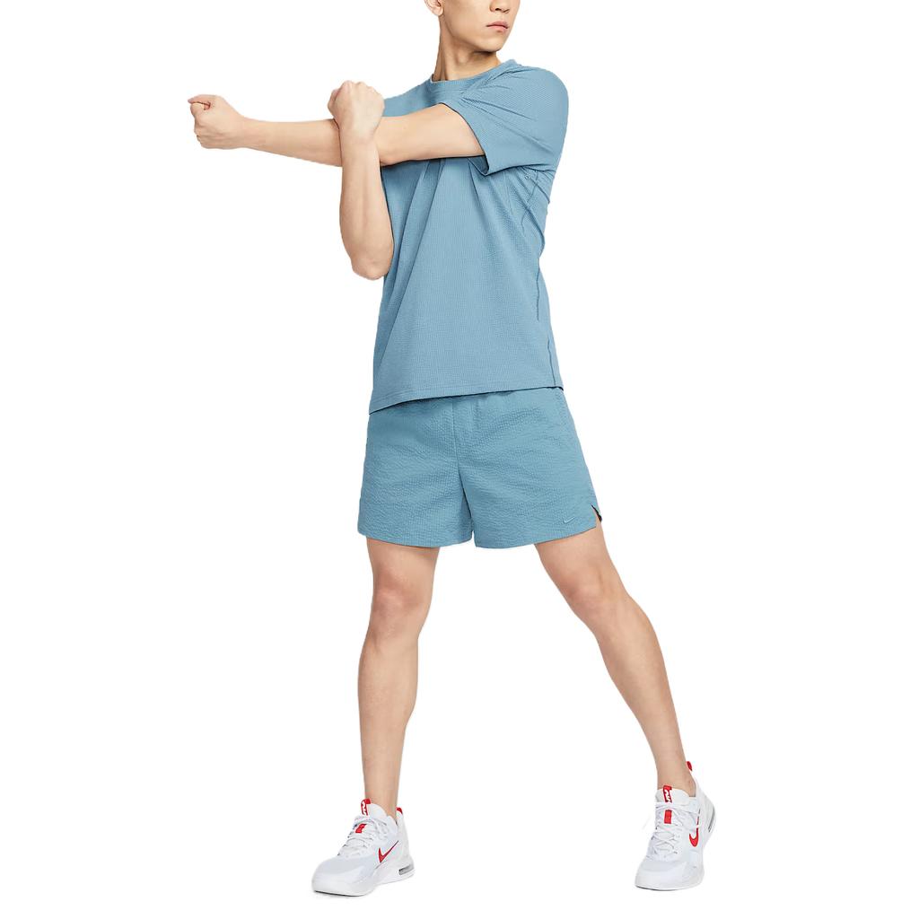 Nike Fashionable Versatile Comfortable Quick-Drying Casual Shorts Men Shorts Gray Blue HJ4092-006