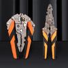 High-carbon Steel Wire Stripping Pliers 12 In 1 Foldable Electrician Crimpe Pliers Multifunctional Hand Tools Pincers