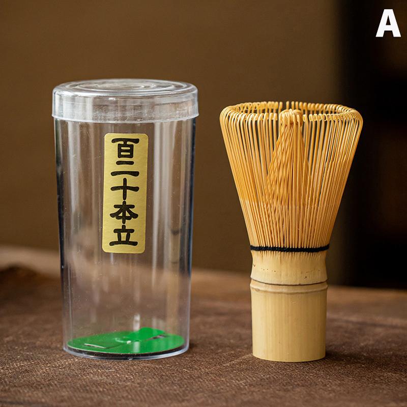 Conjunto de chá Conjunto de chá japonês Matcha Whisk Colher de chá e colher Matcha Conjunto de acessórios de bambu