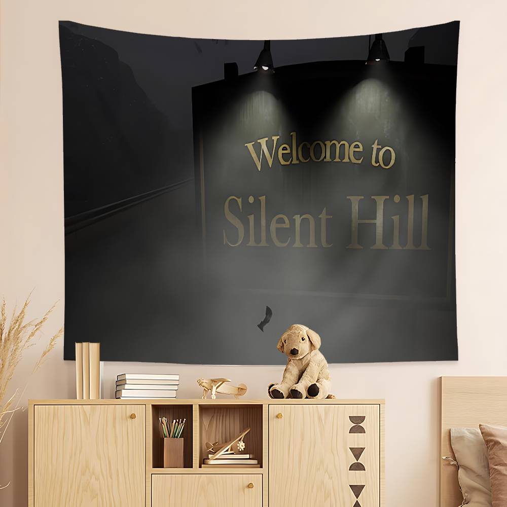 SSilentS Hill Game Hanging Bohemian Tapestry Hanging Tarot Hippie Wall Rugs Dorm Japanese Tapestry