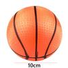 10Pcs/lot 10cm Inflatable Basketball PVC Mini Orange Basketballs Small Basketballs Summer Beach Basketball for Parent-Child Game