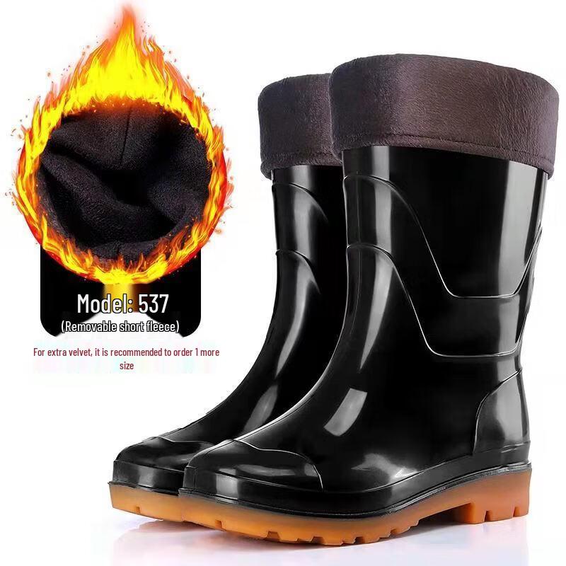 Unisex Waterproof Work Rain Boots