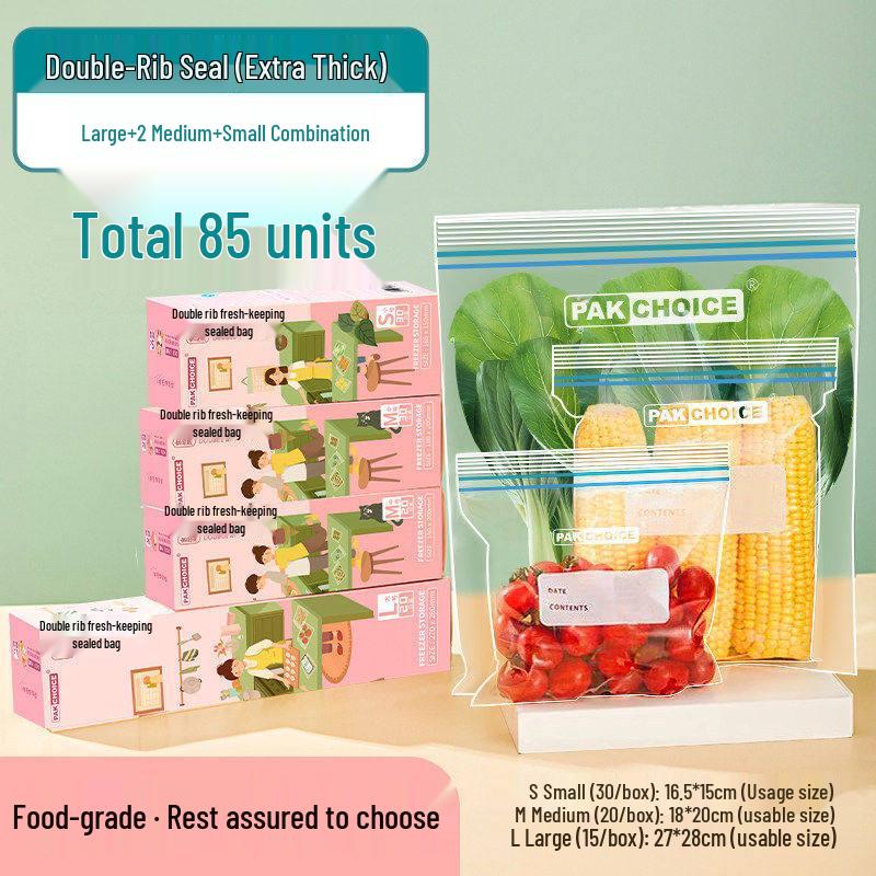 Qiwei Food-Grade Freezer and Fresh-Keeping Bags