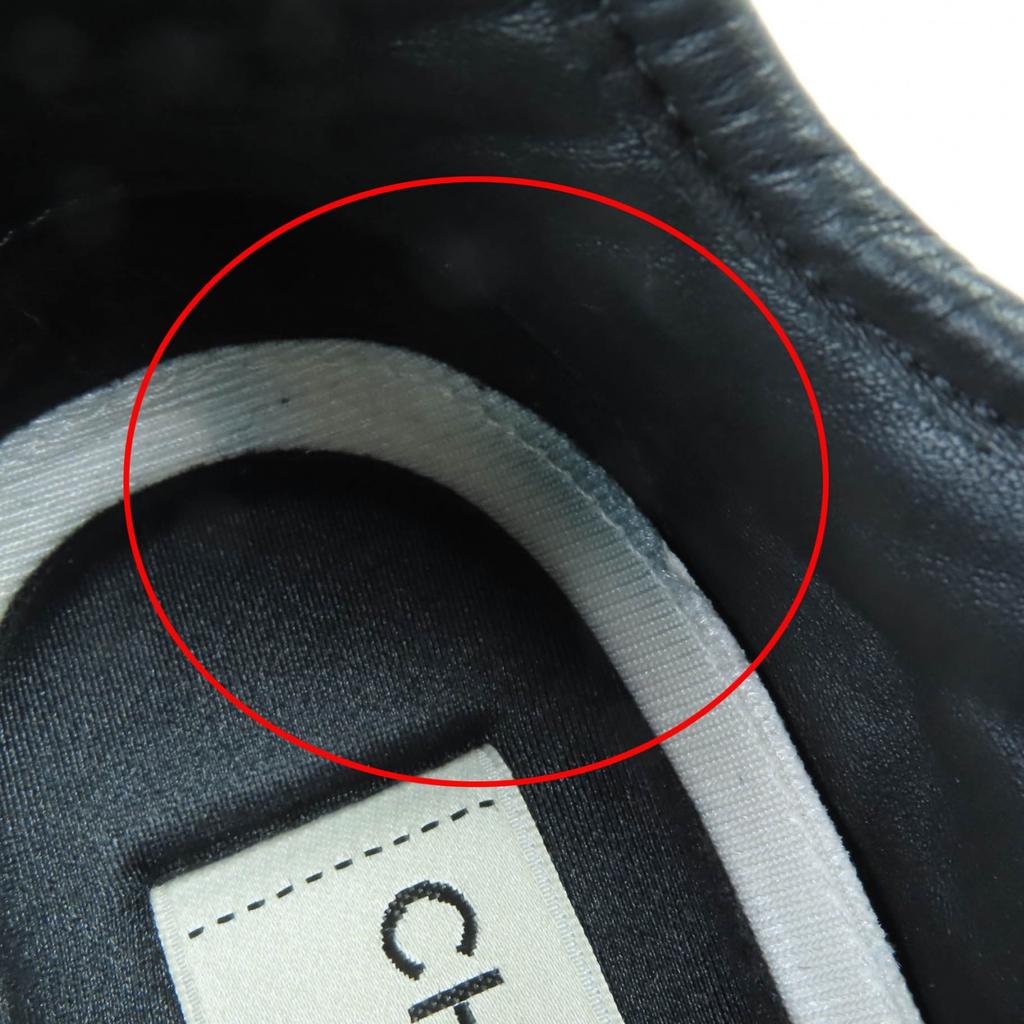 Sehr Gut CHANEL Low-Cut-Sneaker COCO Mark Schnürschuhe Leder schwarzes Leder Damen 35 G46372 Gebraucht