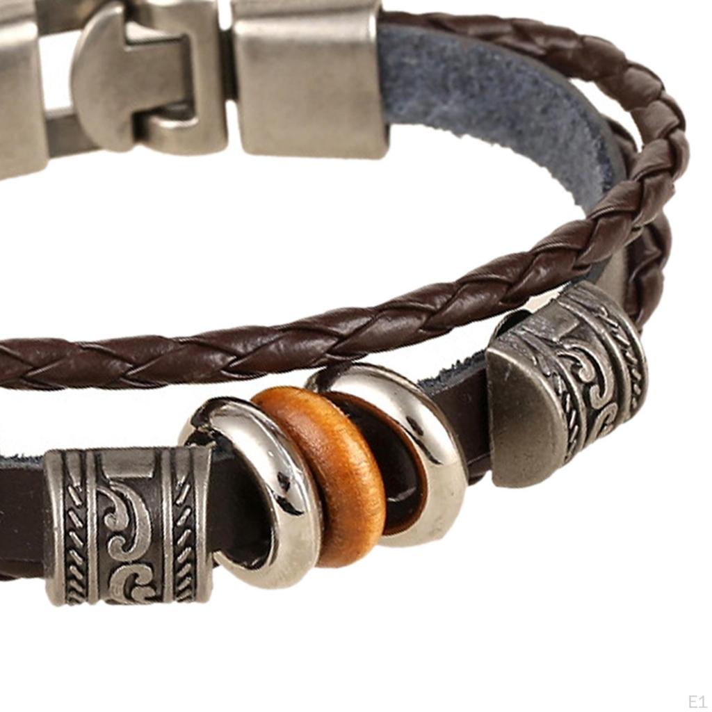 PU Leather Bracelet Bangles Accessories Unique Fashion Ornament Valentine's Day Gift Wristband for