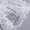Lace Ruff Collar Wrist Cuffs for Girls Renaissance Victorian Play Medieval Cosplay Victorian Ruffled Lace Cosplay