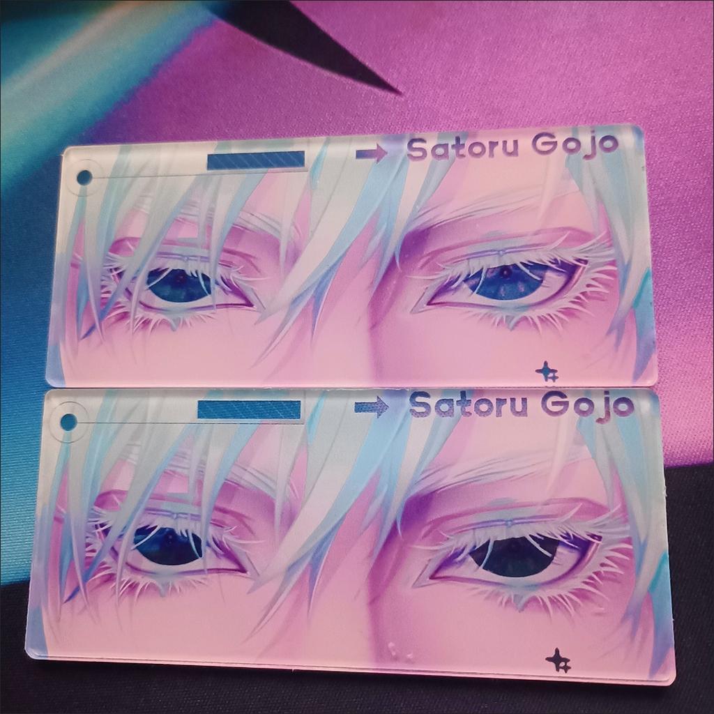 Japansk anime Cool Gojo Satoruo Nyckelbrickor Nyckelbricka Motorcyklar Bilar Ryggsäck Nyckelring Till vänner Mode Nyckelring Presenter