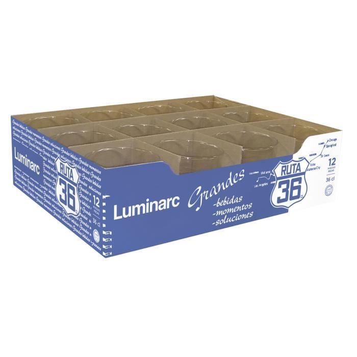 Verre Luminarc Ruta 36 Transparent Verre (360 Ml) (12 Unités)
