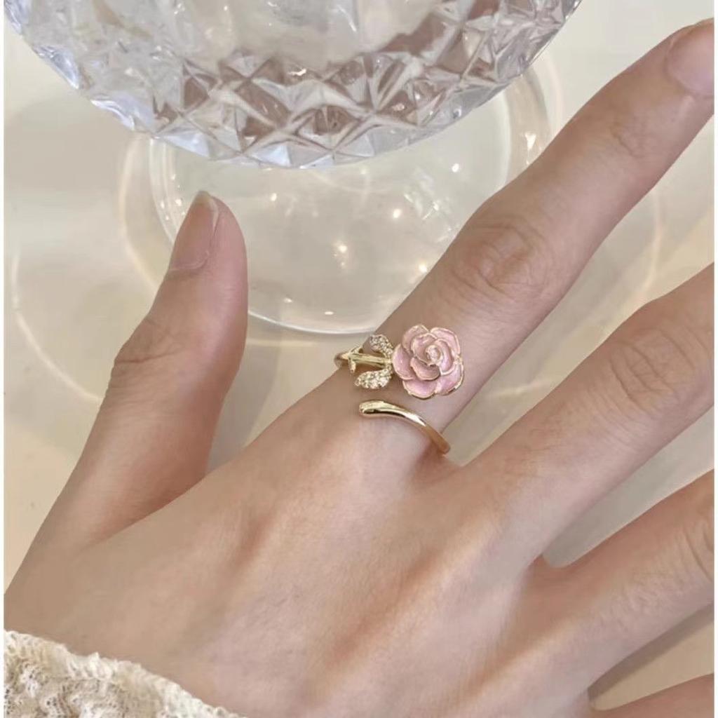 Light Luxury Premium Versatile Temperament Adjustable Ring Women'S Tide Niche Design Index Finger Ring