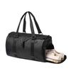 Men's Travel Bag Leather Anti-splash Large-capacity Short-distance Luggage Including Independent Shoe Compartment Business Handbag Oblique Span
