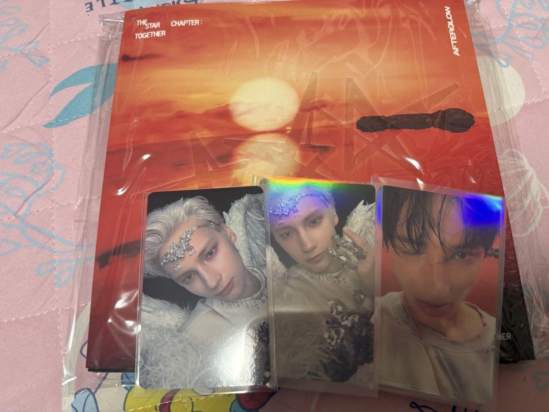 

[Б/У] TXT Хюнинкай TOGETHER LG Uplus Weverse Торговая карта