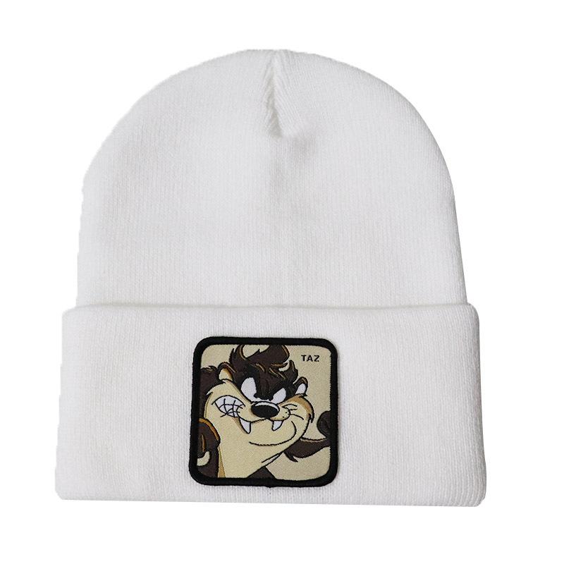 Animal Whirlwind Dog Tez TAZ Knitted hat, woolen hat, hip-hop ski pullover hat