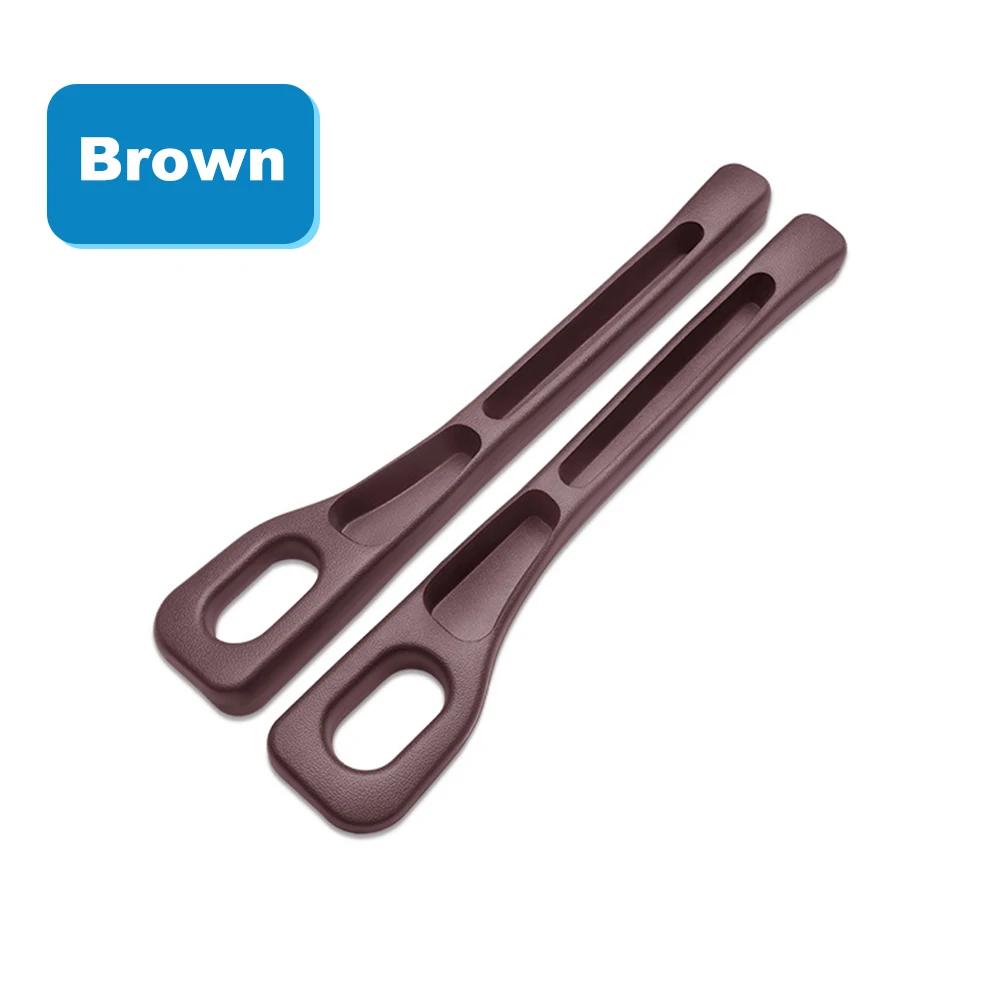 

2pcs Car Seat Gap Filler Organizer PU Waterproof Universal Car Gap Filler Seat Gap Storage Organizer Car Interior Accessories коричневый