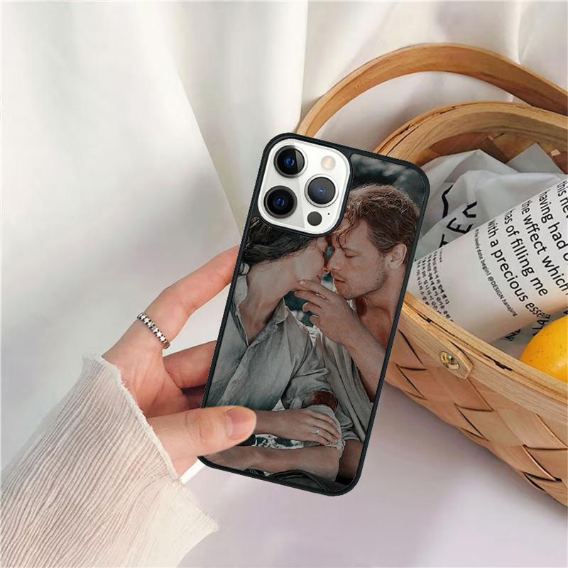 

Outlander Jamie and Claire Phone Case For iPhone 17 Air 16 15 14 11 12 13 Pro MAX Plus coque Cover Shell iPhone 11pro max