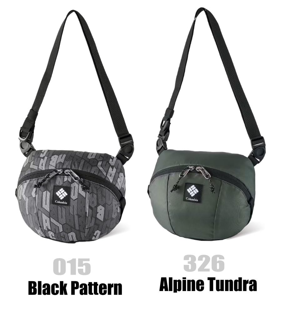 Columbia Panacea Shoulder Mini Shoulder Bag with PU8801 Black Bag, 2-Way Pouch, (014 Multi)