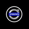 2Pcs Car LED Door Welcome Light For Volvo V40 V60 V90 XC40 XC60 XC90 S60 S90 Projector Logo Ghost Shadow Light Auto Accessories XU2