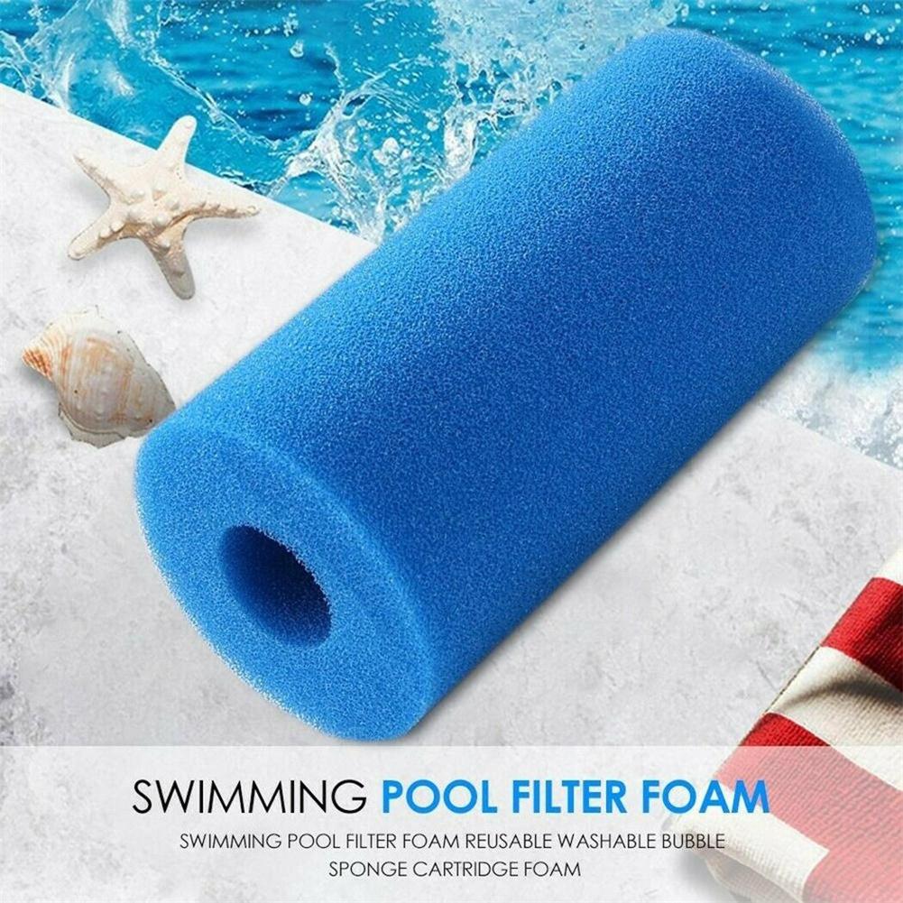 Foam Cartridge Sponge Reusable Washable Swimming Pool Filter Keep Water Clean For Intex Type B