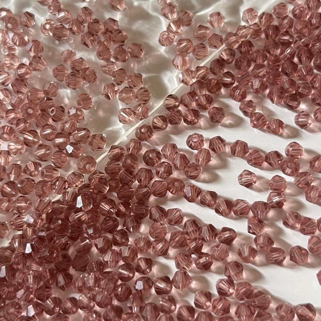 4mm Rhombus Loose Beads for DIY Jewelry: Bracelets, Necklaces, Earrings