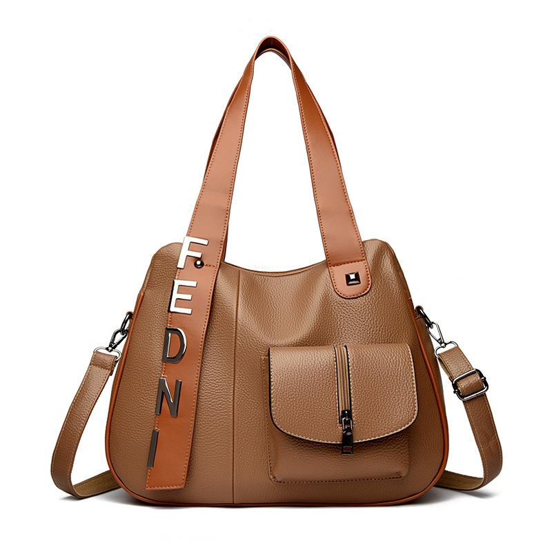 Handbag: Fashionable Mom Tote Bag, Simple and Casual Shoulder Bag
