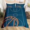 Basketball quilt cover bedding sports theme 3D digital printing three or four-piece set