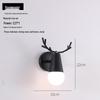 Modern Nordic Wall Lamp: Stylish Lighting for Bedroom, Living Room, Bar, or Staircase