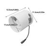 4Inch Ventilation Fan Kit Low Nose Inline Boosters Duct Fan with Low Nose for Greenhouse and Pet Room Applications