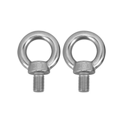 2 Stücke Edelstahl Hebering Augenschraube Heavy Duty Marine Grade Ring Schraube BoltsM16