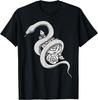 Schlangen Rosen Reptilienliebhaber Herpetologie Herpetologe Geschenk Unisex T-Shirt