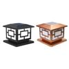 NuFeng Solar Pillar Post Light for Garden and Gate