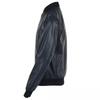 Navy Blue Bomber Stylish Black Men's Leather Genuine Lambskin Handmade Casual Biker Jacket