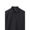 Customellow Oversized Polo Black Cwtam25511bkx