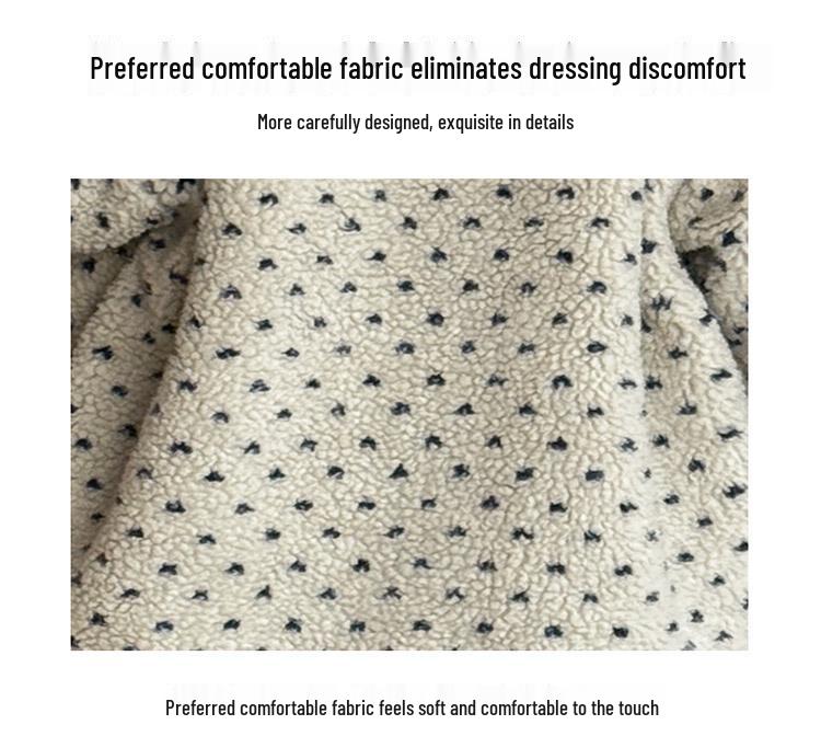 Girls' Winter Fuzzy Sweater & Fleece-Lined Jeans Set 2025 - New Trend for Middle and Big Kids