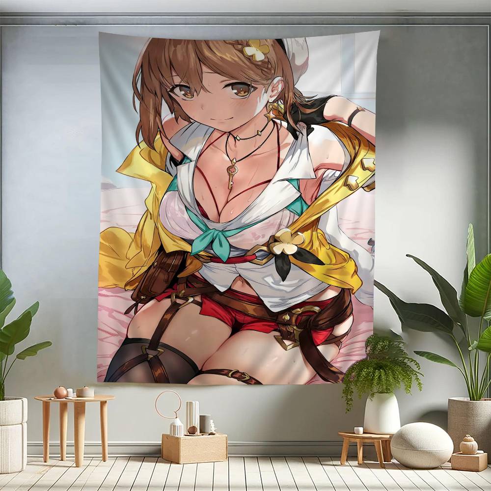 

Atelier Ryza Игра Подвесной Богемский Гобелен Подвесной Таро Хиппи Настенные Ковры Настенный Декор для Дома 50x70 cm