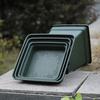 Yousheng Plant Saucer Square High Density Plastic Drip Tray Indoor Outdoor Garden Pots Overwatering Prevention Saucer