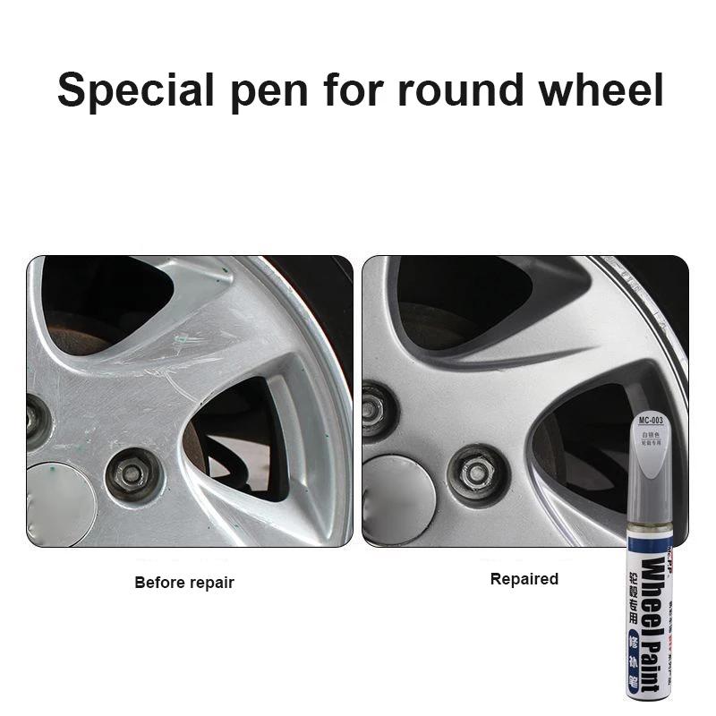 Auto Kratzer Füllstoff Reparatur Abdeckung Stift Wasserdicht Rad Farbe Reparatur Marker Stift Ungiftig Auto Lack Auffrischen Rad Farbe