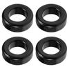 YOKIVE 4pcs Toroid Core Ferrite Chalk Ring Iron Powder Inductor Ferrite Ring Perfect for Power Transformer Black Gray 20.5mmx12.2mmx6.5mm
