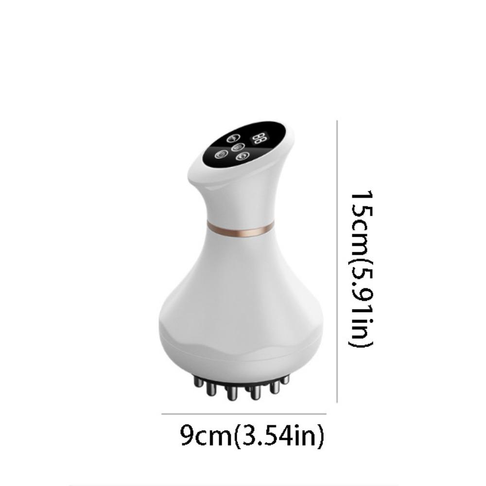 Electric Rechargeable Unblocking Massage Device Abdominal Massage Instrument  Cupping Apparatus