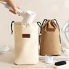 Housse de diffuseur de sèche-cheveux avec cordon de serrage - Sac de rangement pour sèche-cheveux floqué avec ouverture à cordon - Sac anti-poussière pour accessoire de sèche-cheveux
