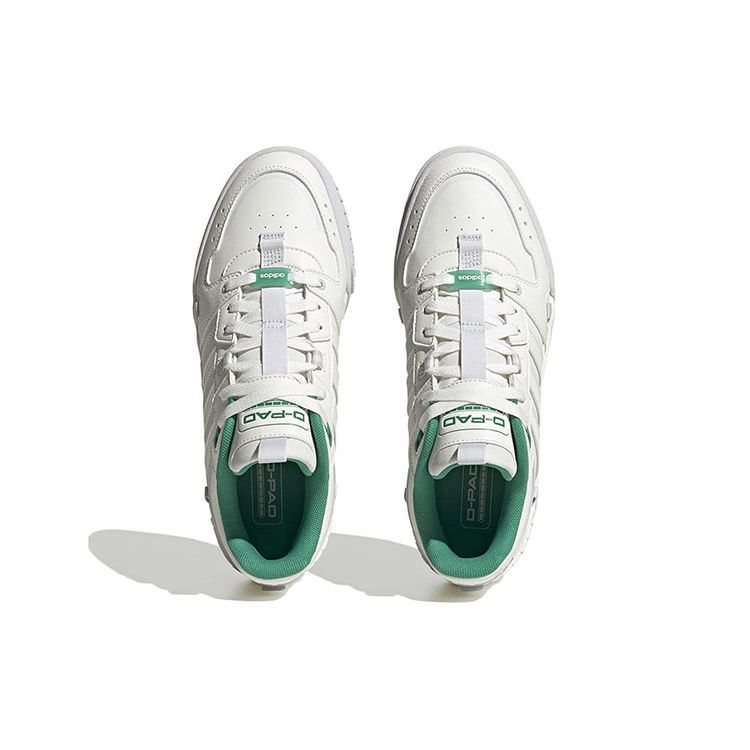 Adidas Neo D-Pad Non-Slip Wear-Resistant Low-Top Skate Shoes Unisex Sneakers White IF0053