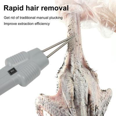 Electric Quick Chicken Plucker Portable Handheld Poultry Feather Remover Rechargeable Small Automatic Hair Puller Machine